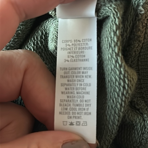 OFFLINE By Aerie Throw-Back Cropped Sweatshirt Sizw XS - Picture 9 of 9